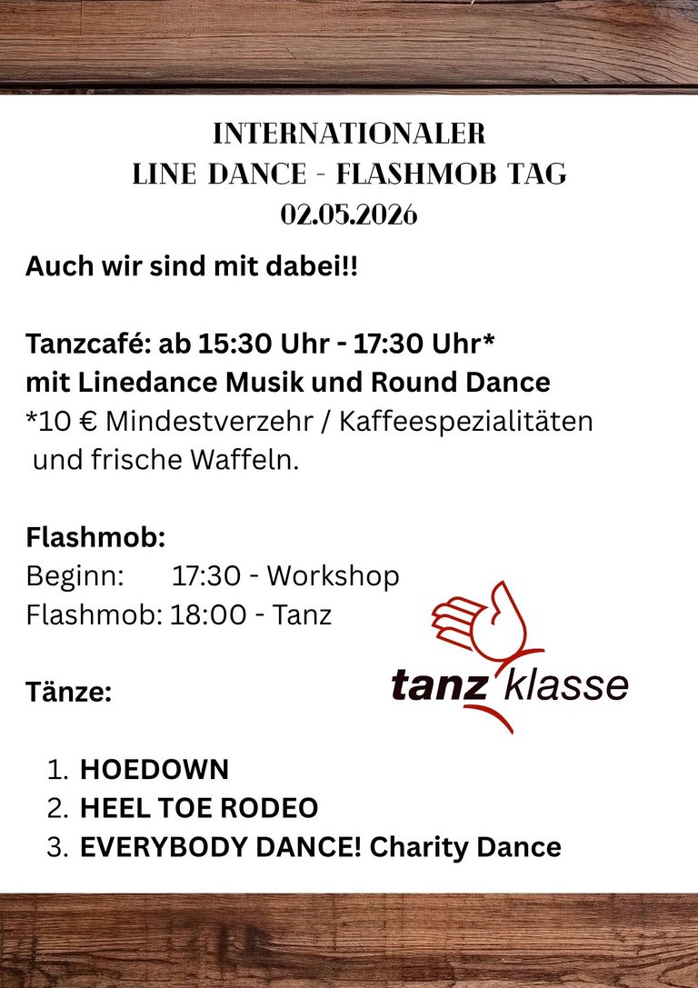 Bild zu Linedance - Flashmob Tag